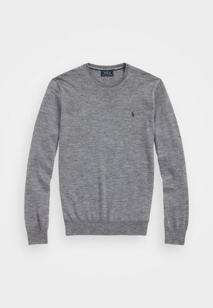 Stickad tröja - grey