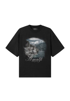 FAVELA, AMALFI T-SHIRT - Camiseta estampada - black
