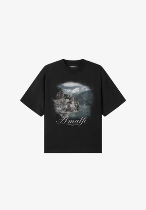 FAVELA, AMALFI T-SHIRT - Camiseta estampada - black