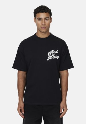 T-shirt print - black