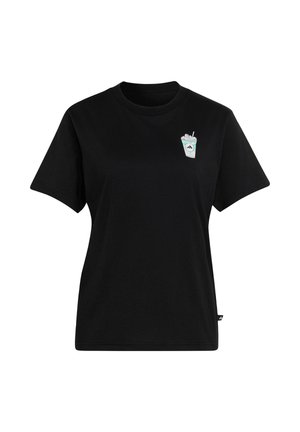 adidas Sportswear, ADIDAS SPORTSWEAR FOOD REGULAR GRAPHIC T-SHIRT - T-shirts print - black