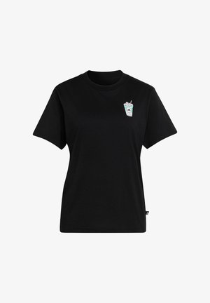adidas Sportswear, ADIDAS SPORTSWEAR FOOD REGULAR GRAPHIC T-SHIRT - T-shirts print - black