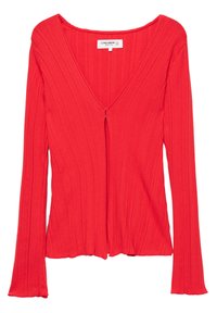 HOOK-AND-EYE - Cardigan - red