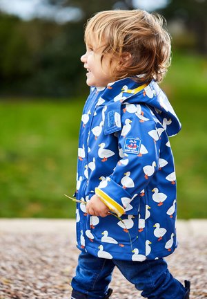 JoJo Maman Bébé REGULAR FIT - Regenjacke / wasserabweisende Jacke - denim blue duck