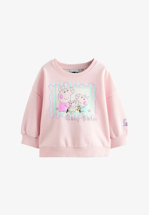 PEPPA PIG & EVIE PIG CREW NECK - Sweatshirt - pink