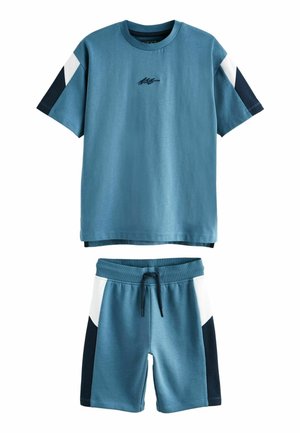 COLOURBLOCK SET REGULAR FIT - Treniņtērpa apakšdaļas - blue