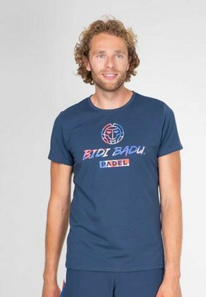 T-shirt con stampa - dark blue