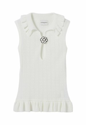 Claudie Pierlot TOP - Débardeur - ecru