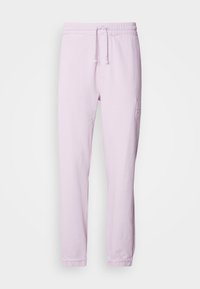 Unselected, open purple