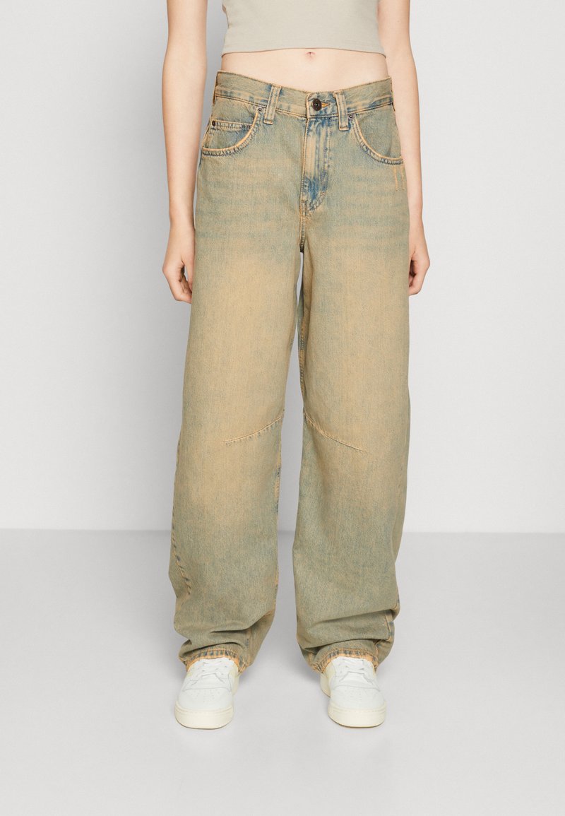 BDG Urban Outfitters LOGAN  - Brīva piegriezuma džinsi - dirty blue