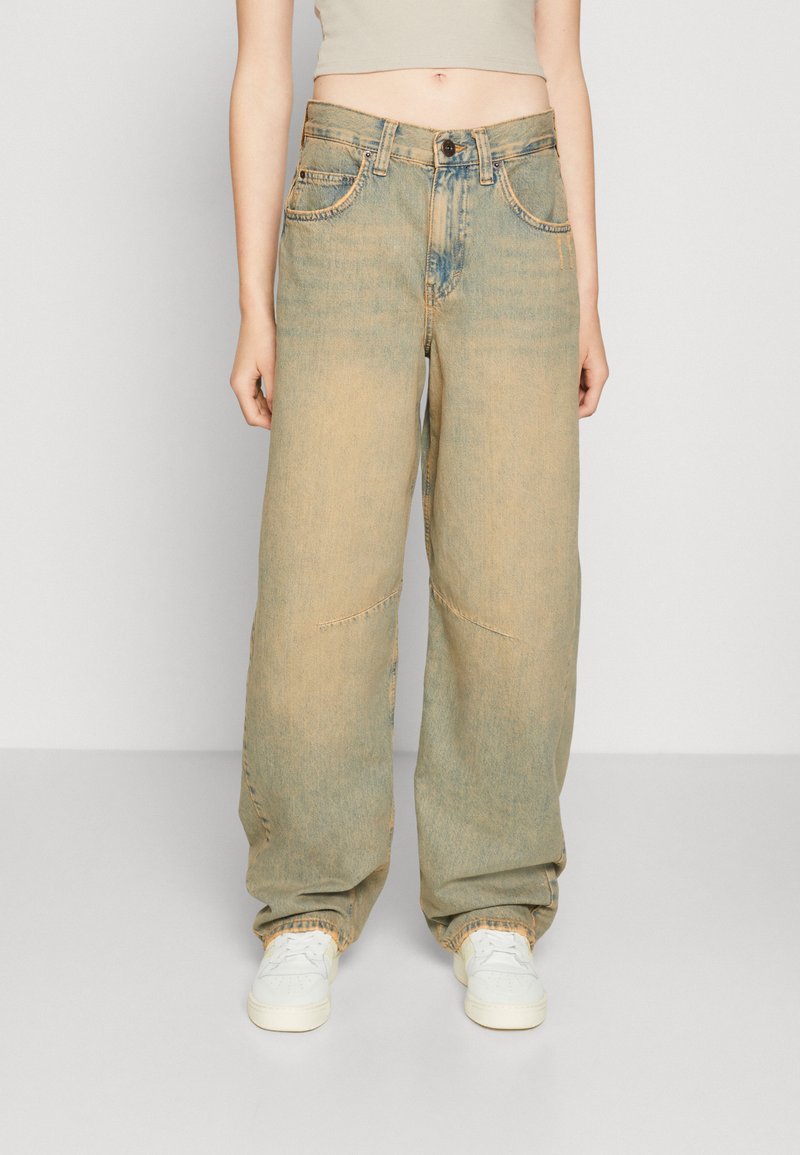 BDG Urban Outfitters - LOGAN  - Blugi loose fit - dirty blue, Extindeți