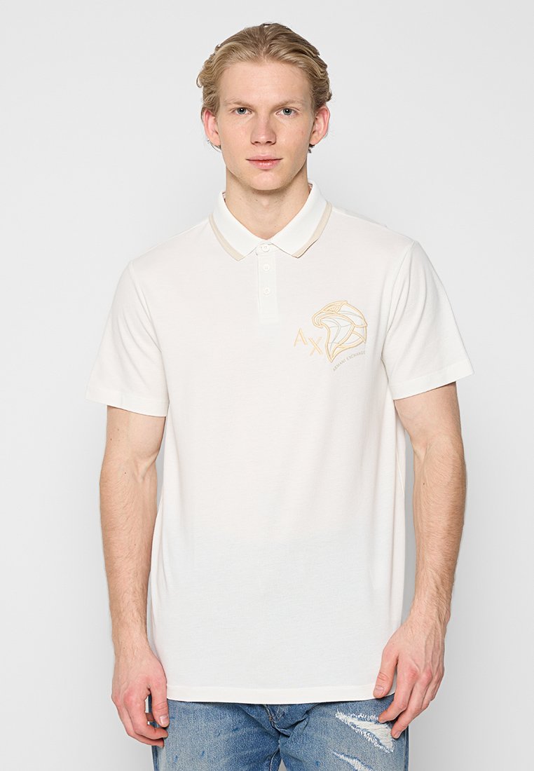 Armani Exchange Poloshirt wit Armani Exchange Poloshirt wit