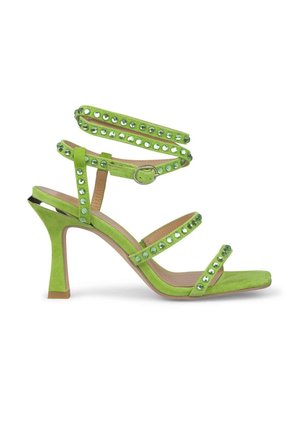 Alma en Pena Sandalen met hoge hak - green