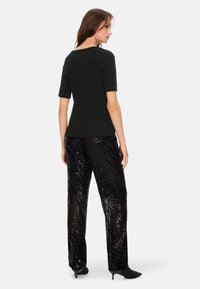 Marc Cain T-Shirt basic - black