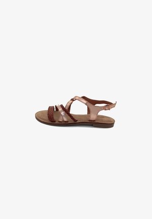 s.Oliver Riemensandalette - cogn/rose gold