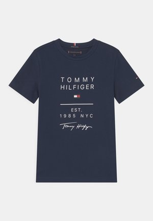 GRAPHIC - T-shirt print - twilight navy