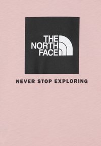 The North Face KID BOX TEE UNISEX - Apdrukāts T-krekls - pink clover