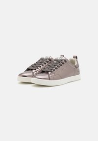 ONLY SHOES ONLSHILO METALLIC - Sneakers basse - gunmetal
