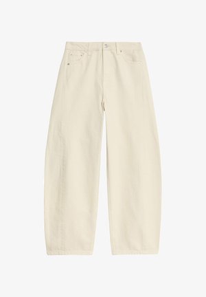 Marks & Spencer, BARREL LEG - Baggy jeans - ecru