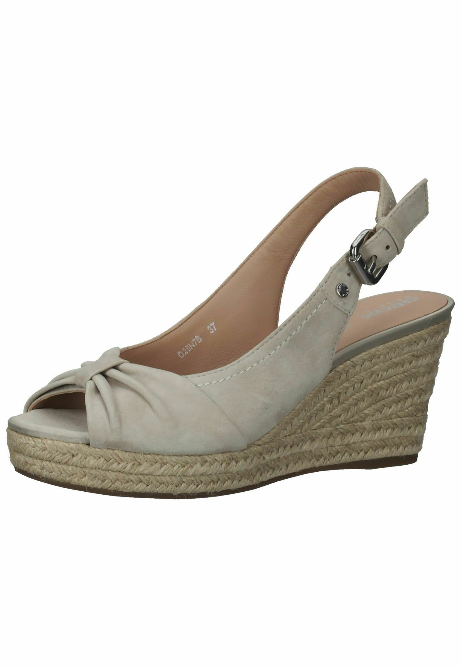 Geox Sandalen met sleehak - light grey/Lichtgrijs - Zalando.nl