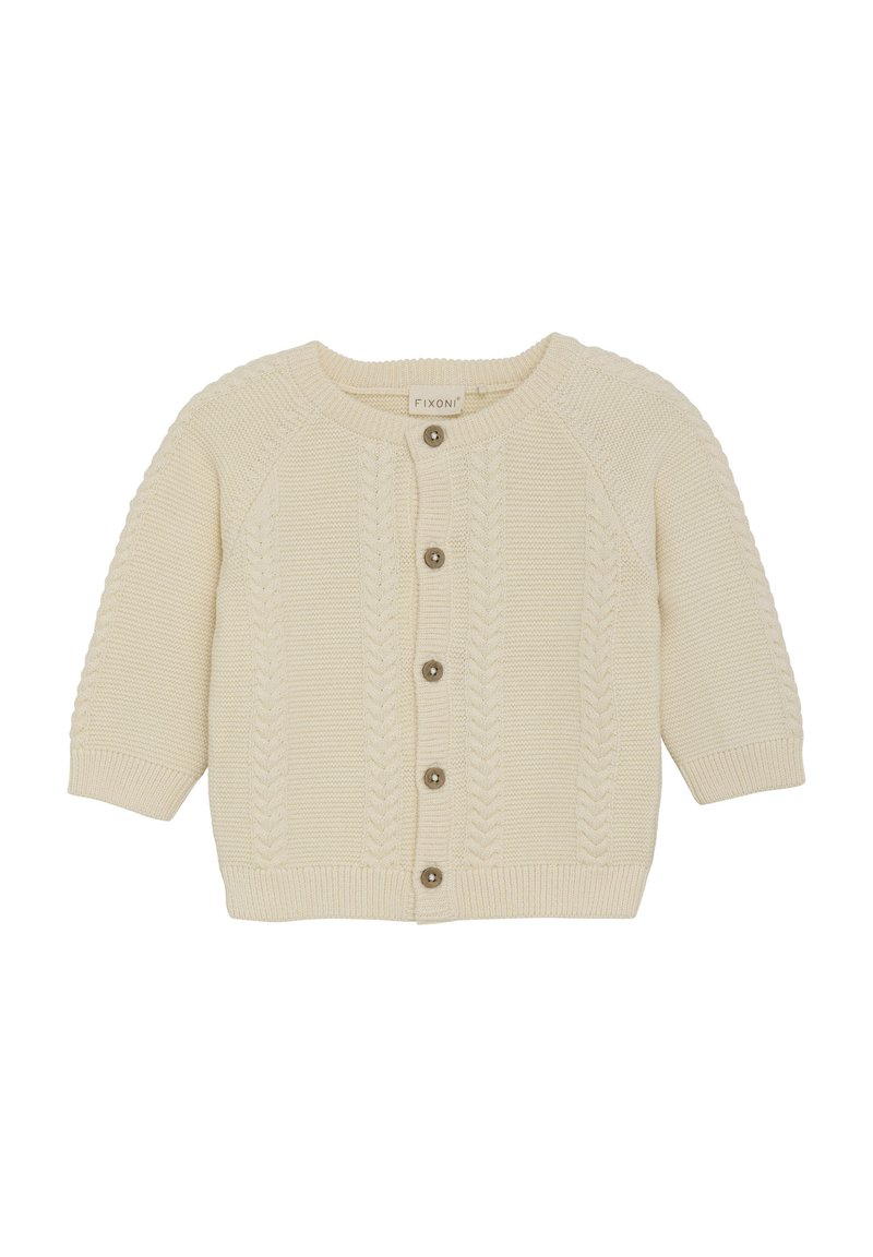 FIXONI Strickjacke - eggnog