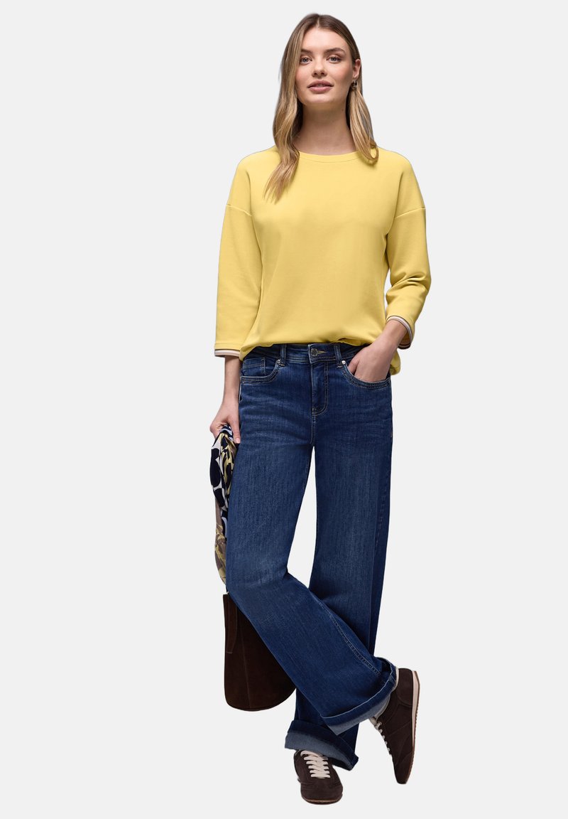 Maglietta Estiva Donna Street One Studio Con Volant E Scollo A Barca - Morbida In Modal E Cotone - 4
