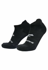 Brooks RUN-IN NO SHOW 6-PACK - Calzini - asphalt white black