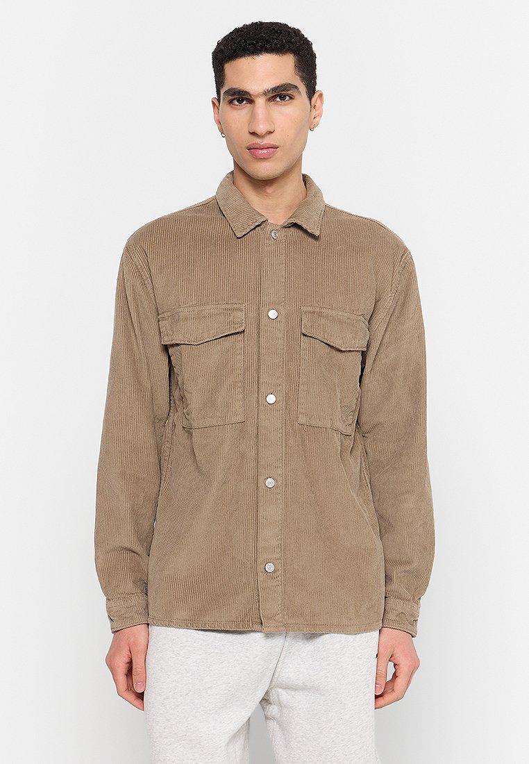 Abercrombie & Fitch Overhemd lichtbruin Abercrombie & Fitch Overhemd lichtbruin