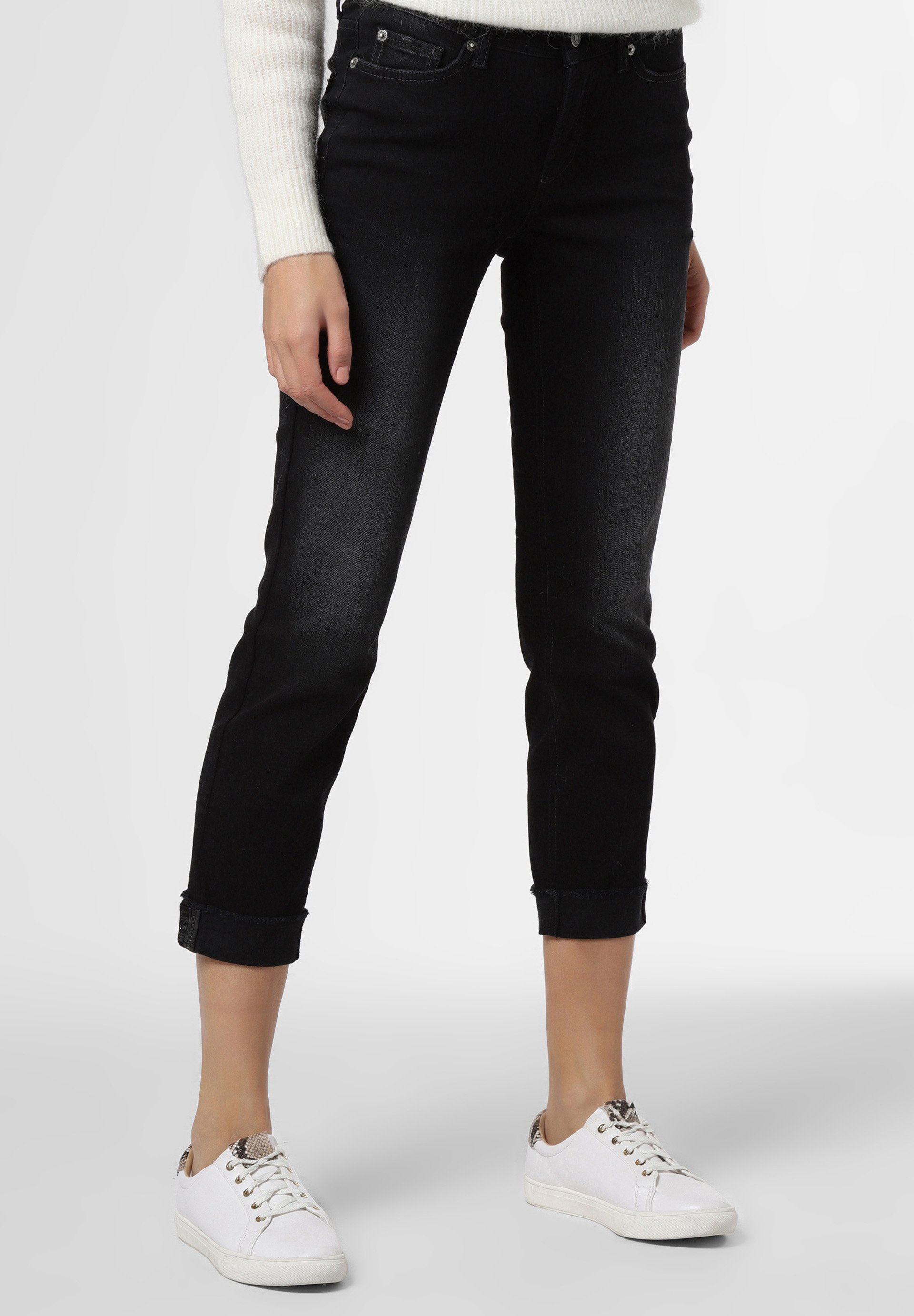 Cambio Jeans a sigaretta - schwarz/nero - Zalando