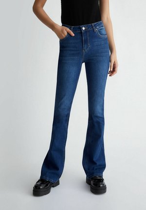 Jeans bootcut - dark-blue denim