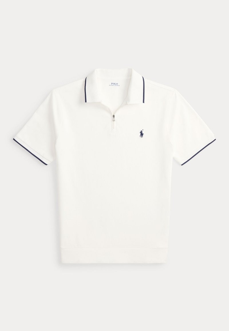 Polo Ralph Lauren CLASSIC FIT STRETCH MESH ZIP POLO SHIRT - Bluză polo ...