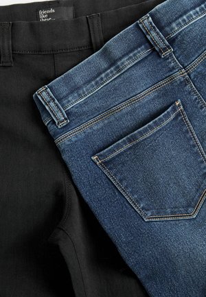 Friends Like These 2 PACK - Jeggings - black dark blue