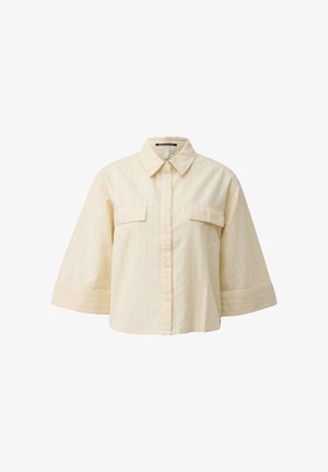 QS, BLUSE - Chemisier - helles zitrone
