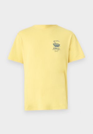 RAMEN PALACE UNISEX - Print T-shirt - yellow