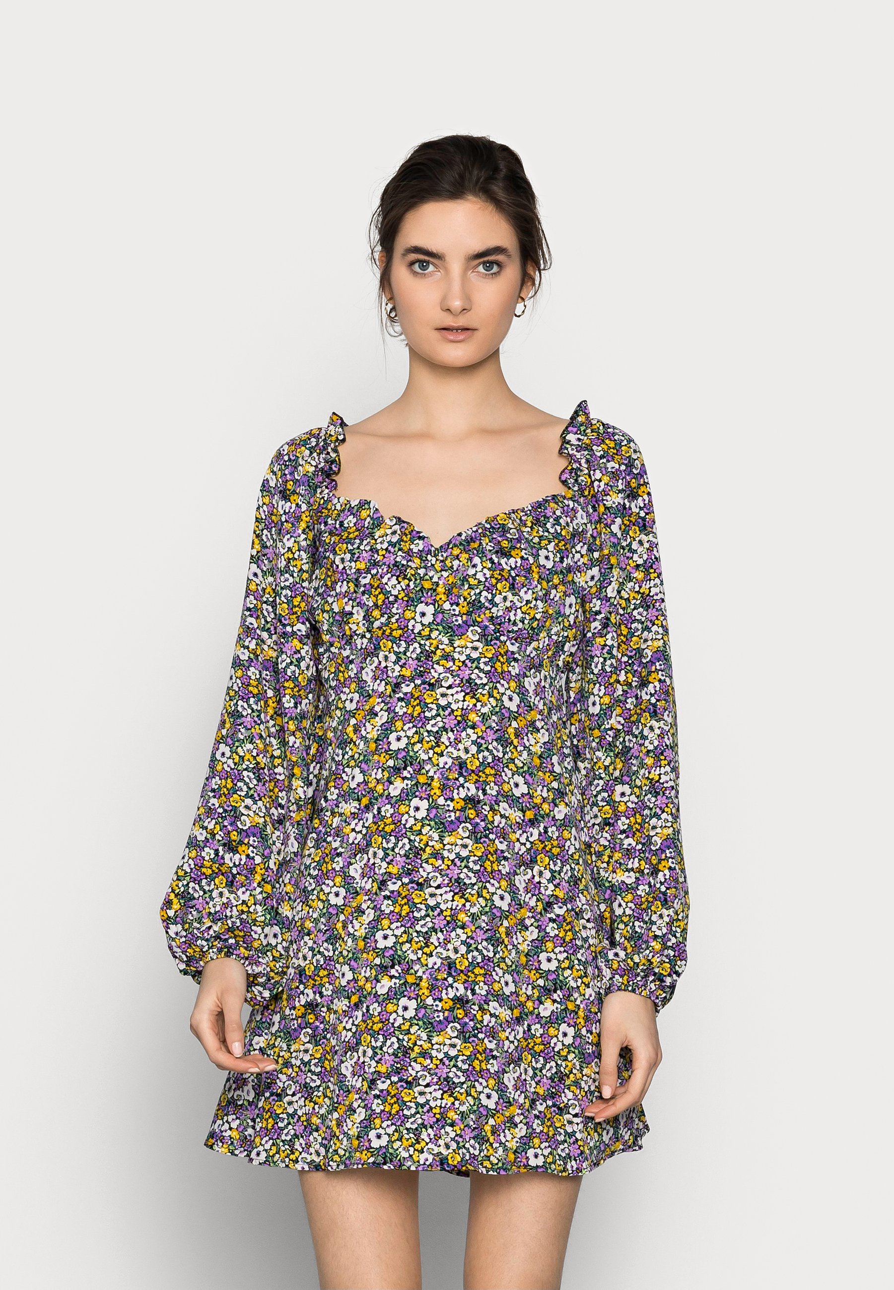 Missguided Tall MILKMAID SKATER DRESS 