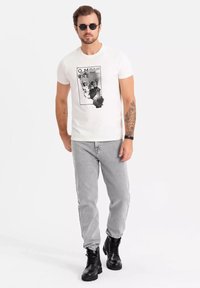 Ombre Camiseta estampada - white