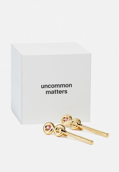 Uncommon Matters KNOT LOCK STICK EARRING - Øreringe - gold-coloured
