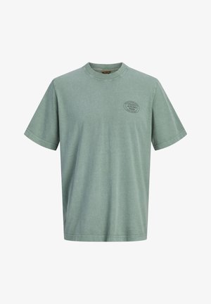 Jack & Jones PREMIUM, BLUFELIX TEE - Jednoduché tričko - laurel wreath