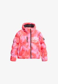 Superdry Co HOODED SKI BOXY PUFFER Giacca invernale brush