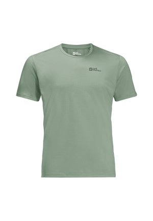 Jack Wolfskin DELGAMI S/S  - Sport T-shirt - eucalyptus
