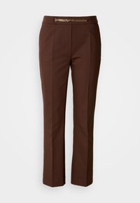 SUNNY CHAIN - Trousers - rich brown