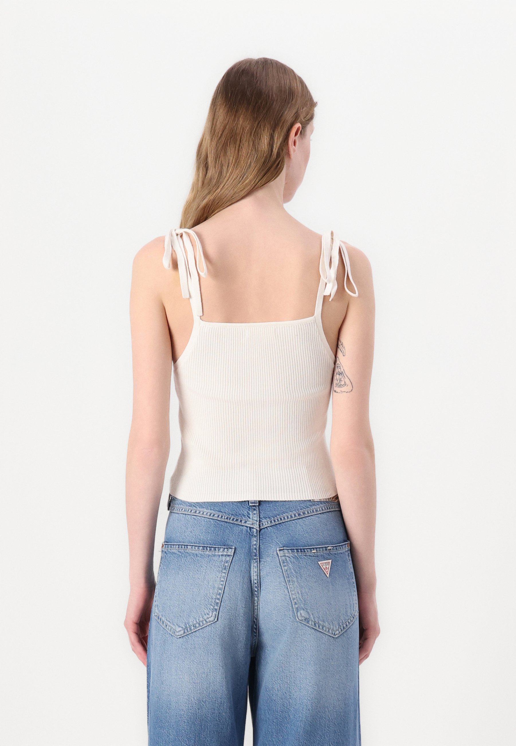 Guess SAGE TANK - Top - cream white/avorio - Zalando.it