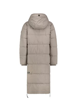 MIT TUNNELZUG - Wintermantel - middle-brown