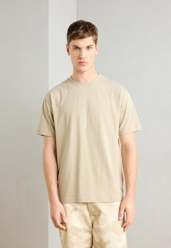 MARKER - Print T-shirt - light taupe
