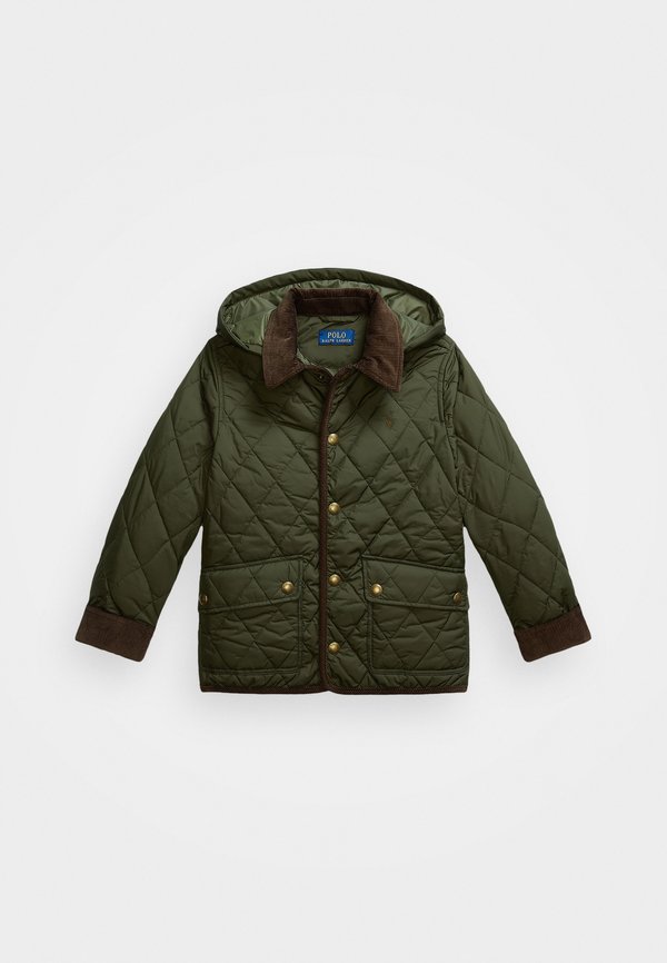 HOODED BARN JACKET - Parka - company olive