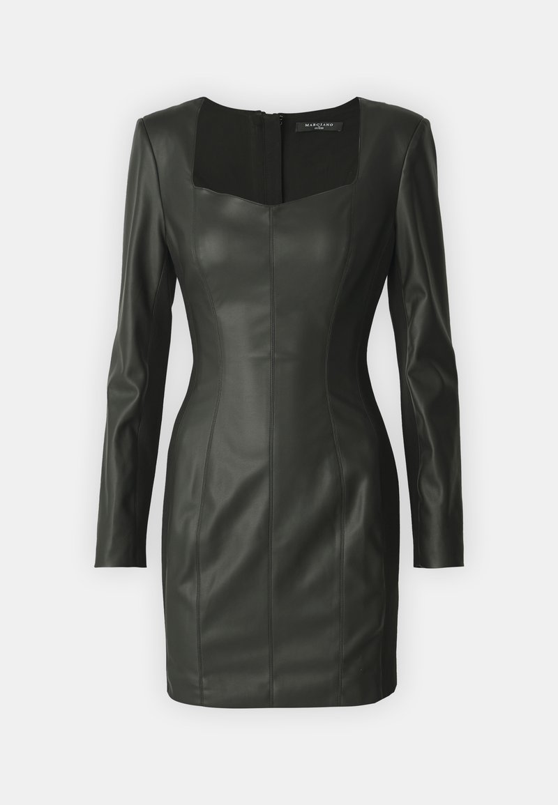 MARCIANO BY GUESS ANNY BODYCON DRESS - Jersey dress - jet black/black - Zalando MARCIANO BY GUESS ANNY BODYCON DRESS - Jersey dress - jet black/black - Zalando