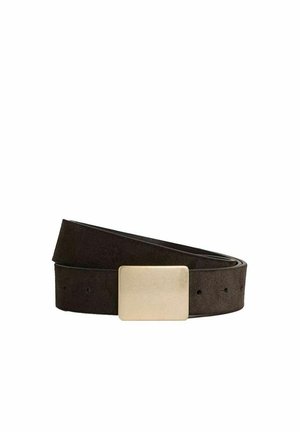 EVA SQUARE BUCKLE - Gürtel - chocolate