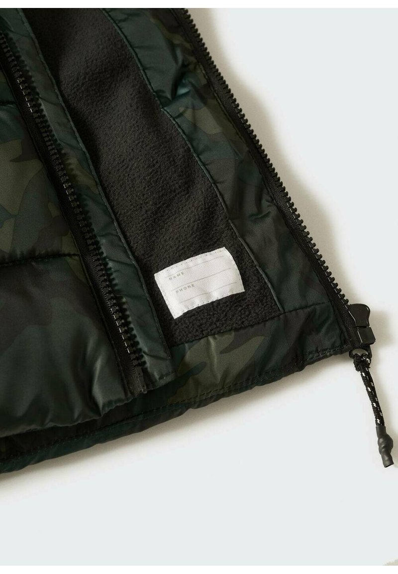 Kinder Jacken | Mango Kids AMERICA Weste khaki - MR25876 Kinder Jacken | Mango Kids AMERICA Weste khaki - MR25876