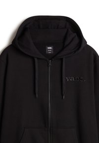 Vans ESSENTIAL RELAXED - Felpa con zip - black