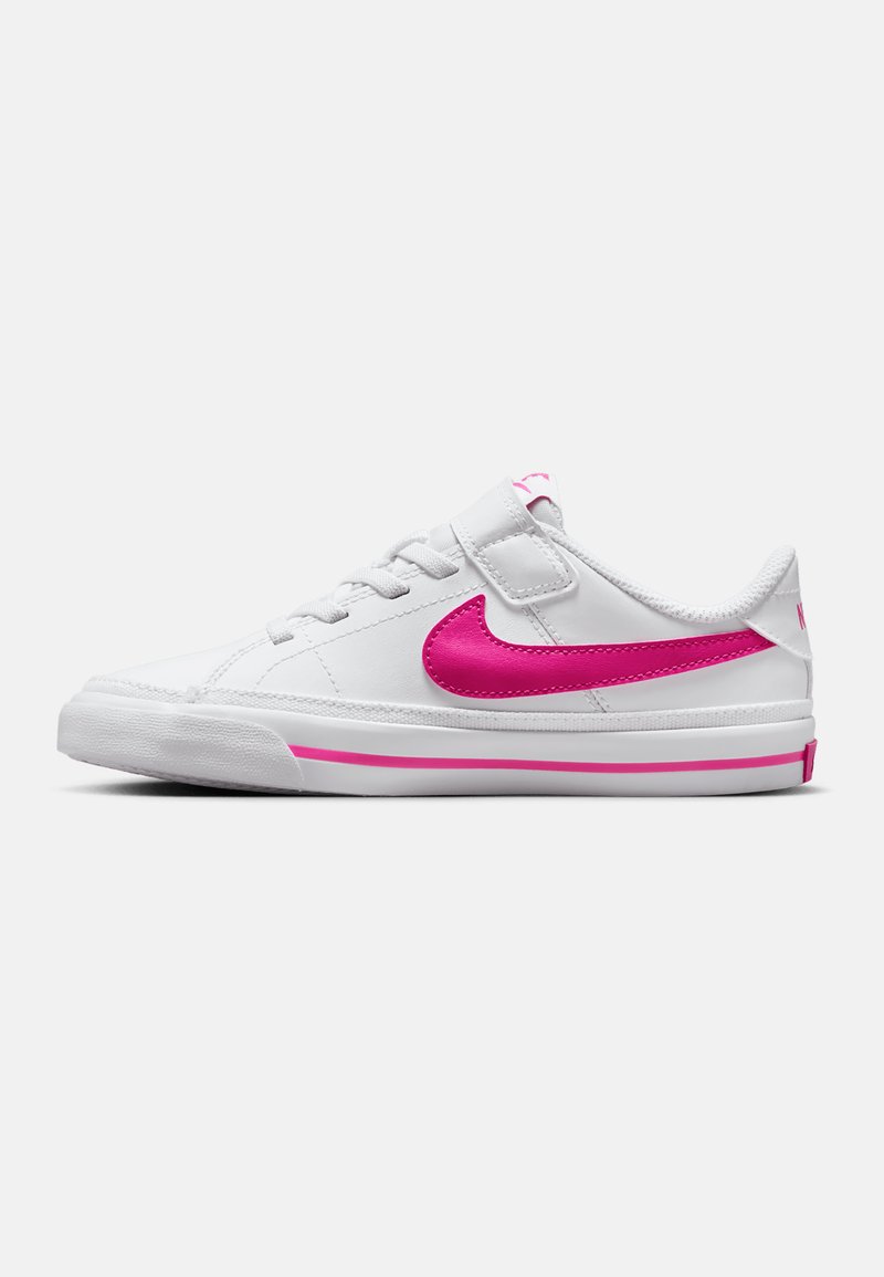 Nike Sportswear COURT LEGACY - Sapatilhas - white/laser fuchsia